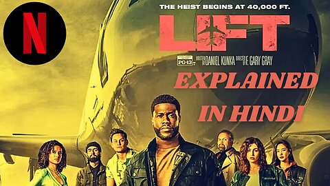 Lift (2024) Film Explained In Hindi #netflix #netflixseries #netflixmovies