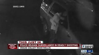 UPDATE: Surveillance footage released of deadly shooting on Vegas Valley Drive