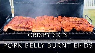 CRISPY SKIN PORK BELLY BURNT ENDS FAIL | ALL AMERICAN COOKING #cookingfail #porkbelly #burntends