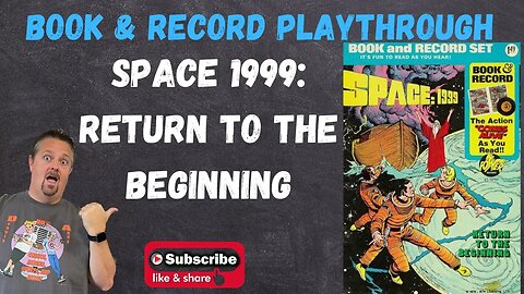 Playthrough of the Vintage Space 1999: Return to the Beginning Book and Record Set 1976 PR32