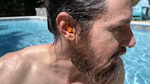 Waterproof Swimming Ear Plugs for Adults, 3 Pairs Reusable Silicone Swimmer Earplugs, Ear Protection