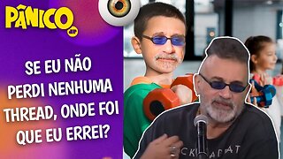 FORÇA DE VONTADE DA NOVA GERAÇÃO DE MUDAR O PAÍS É MENOR QUE O TEMPO DE UM STORY? Regis Tadeu avalia