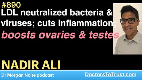 NADIR ALI A | LDL neutralizes bacteria & viruses; cuts inflammation; boosts ovaries & testes