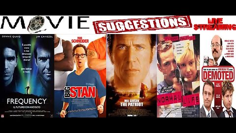 Monday Movie Suggestions Stream: Frequency, Big Stan, The Patriot, Normal Life, Demoted