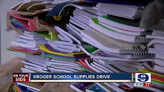 Kroger school supplies drive