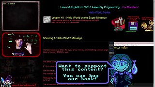 Hello World on the Super Nintendo - 65816 Assembly Lesson H1