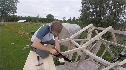 Putting A Roof On The Playhouse