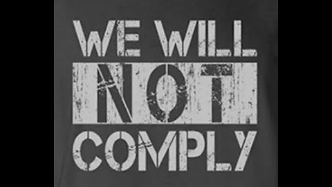 Don't Buy the Liberal Lie - We Will Not Comply e65