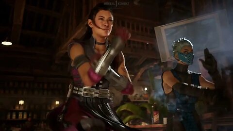Mortal Kombat 1 2023 Beta Li Mei & Frost Kameo Team Frost Mei Gameplay