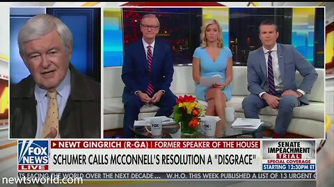 Newt Gingrich Fox and Friends Jan 21 2020 Mitch McConnell Clip 3