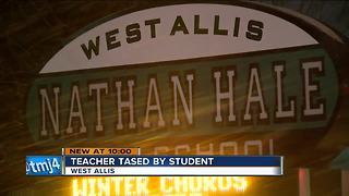 Teacher tased at Nathan Hale High School breaking up a fight