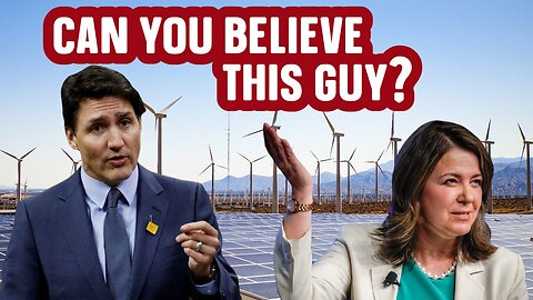 Justin Trudeau trying to move the goal posts, and Danielle Smith having none of it.