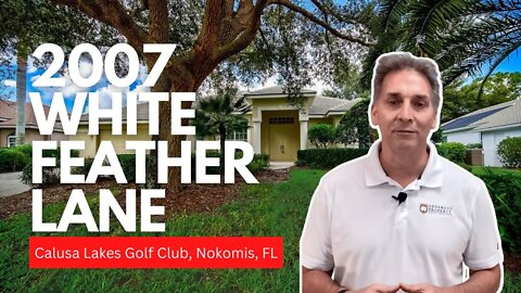 2007 White Feather Ln Nokomis FL | Homes for Sale in Calusa Lakes