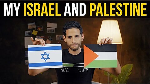 Israel vs Palestine Explained in 5 minutes - Half Israeli / Half Palestinian: Real Life situation