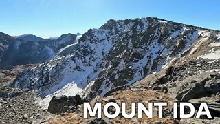 Mount Ida - Rocky Mountain National Park