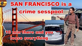 Woke San Francisco has tourists loosing everything in record time! When will people learn?