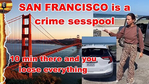 Woke San Francisco has tourists loosing everything in record time! When will people learn?