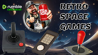 Retro SPACE GAMES - LIVE with DJC - Rumble Exclusive!