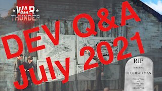 Developer Q&A July 2021 [War Thunder]