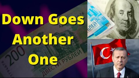 The US Dollar Just Took Another Hit...Turkey Pays in Rubles