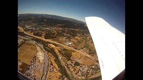 Camera falls from airplane and lands in pig pen--MUST WATCH END!!