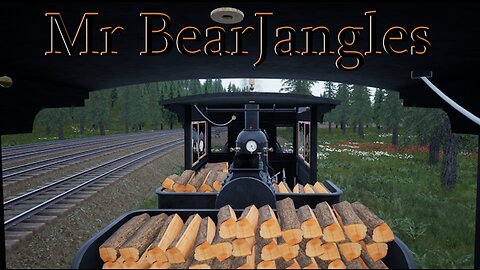 RRO With Mr Bearjangles' - Pecos Southern track work.
