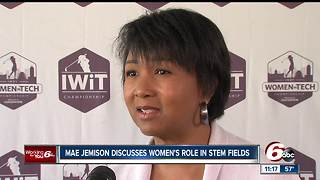 Mae Jemison discusses women's role in STEM fields