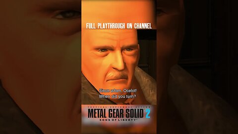 THE PATRIOTS (LA LI LU LE LO) | Metal Gear Solid 2 #metalgearsolid2 #mgs2 #metalgear