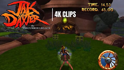 Beating The Record Time In The Precursor Basin | Jak and Daxter: The Precursor Legacy 4K Clips