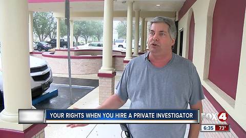 What are your rights when hiring a private investigator?