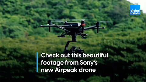 Check out this beautiful footage from Sony's Airpeak drone