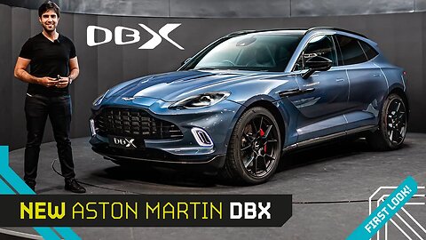Aston DBX: 007’s SUV is here!! First look