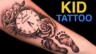 Children Birthday Tattoo - Timelapse