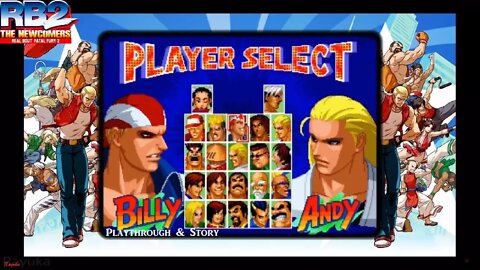 Real Bout Fatal Fury 2: The Newcomers - Playthrough & Story: Billy Kane