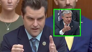 'Who's Running the Country?': Rep. Gaetz Grills FBI Director