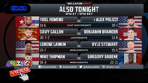 UFC Re-Air | Bellator 280: Bader vs. Kongo 2 | Bellator MMA #mmaaovivo #SFT #mma