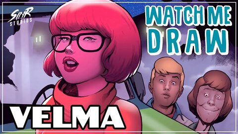 Comic Book Artist DRAWS: Velma from Scooby Doo!