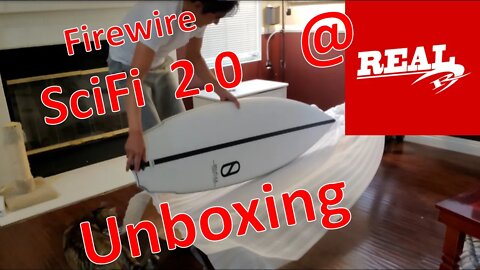 Unboxing my Firewire SciFi 2.0 Surfboard purchased from Real Watersports