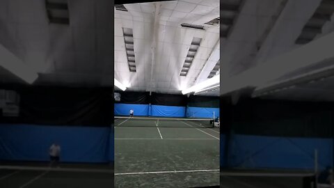 serve and aproach then volley #atp #shortvideo #sports #tennis