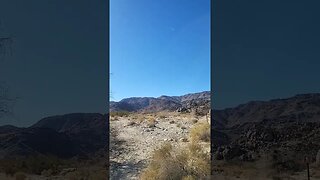 Joshua Tree National Park Hiking Contact Mine Trail with Wife