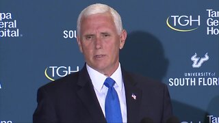 VP Pence: We are in a much better place to confront the rising cases impacting Fla.