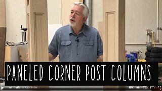 Paneled Corner Post Columns