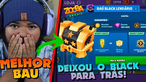 Novo Baú BLACK LENDÁRIO Ele é o melhor baú do jogo Zooba!