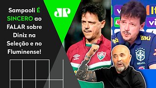 "Sinceramente, EU NÃO..." OLHA o que Sampaoli FALOU de Diniz treinar a Seleção e o Fluminense!