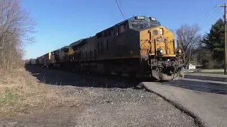 CSX L321 Local Manifest Mixed Freight Train from Lodi, Ohio March 29, 2024