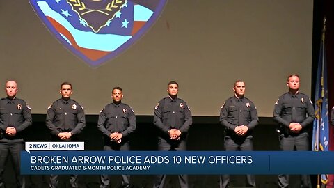 Broken Arrow Police Adds 10 New Officers