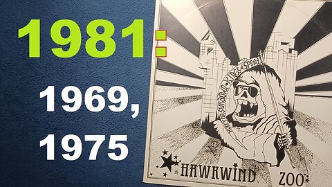 Hawkwind Zoo "Hurry on Sundown/Sweet Mistress of Pain/Kings of Speed" 12 inch 45 EP, Flicknife, 1981