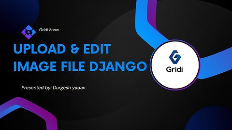 Upload & Edit image files in Django| How to upload image file in Django and modify that file.