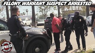 Felony Warrant Suspect Arrested | Copwatch