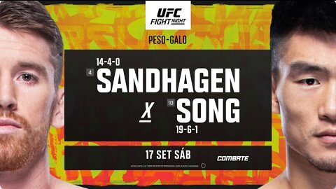 UFC Vegas 60: Sandhagen x Song